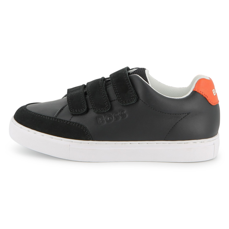 SNEAKERS CON STRISCE A STRAPPO BOSS 
                        RAGAZZO