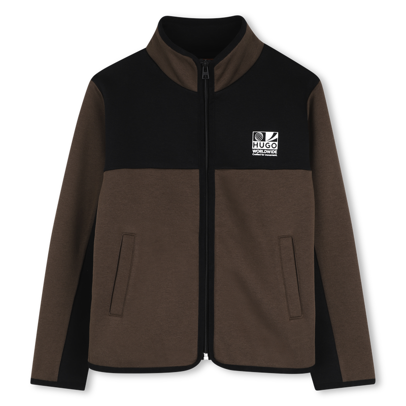 Cardigan sportivo HUGO 
                        RAGAZZO
