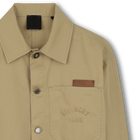 Camicia overshirt a maniche lunghe GIVENCHY 
                    RAGAZZO