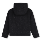 Cardigan con cappuccio KARL LAGERFELD KIDS 
                    BAMBINA