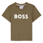T-shirt a maniche corte, BEIGE SCURO, hi-res