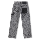 Pantaloni in denim jacquard MARC JACOBS 
                    RAGAZZO