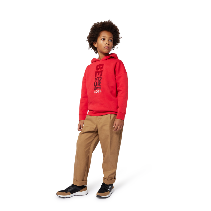 Felpa con cappuccio BOSS 
                        RAGAZZO