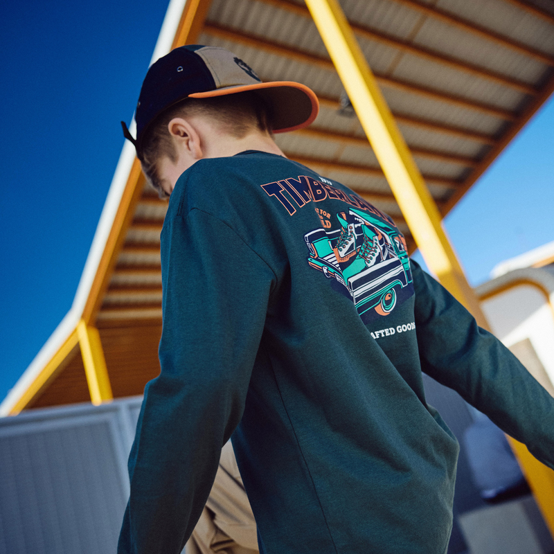 Cappellino in twill ricamato TIMBERLAND 
                    RAGAZZO