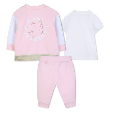 JOGGER SET KARL LAGERFELD KIDS BAMBINA