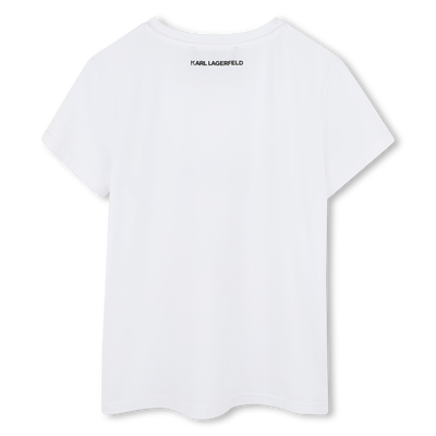 TEE SHIRT KARL LAGERFELD KIDS BAMBINA