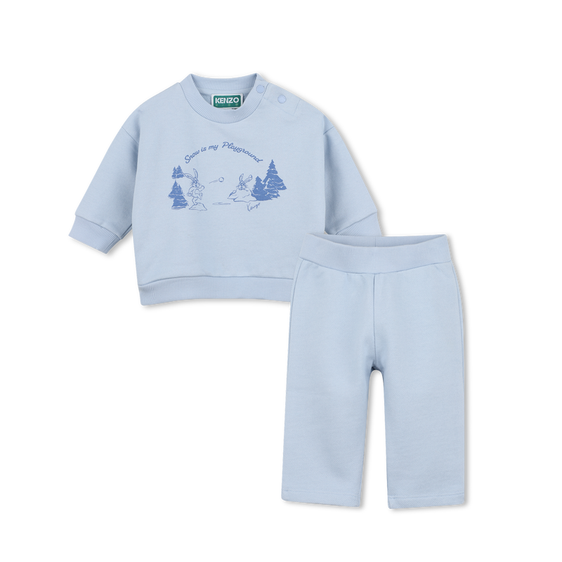 Set cardigan e pantaloni KENZO KIDS 
                        RAGAZZO