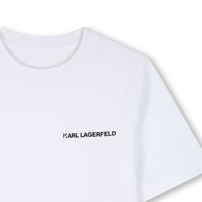 SET DI 2 T-SHIRT A MANICHE CORTE KARL LAGERFELD KIDS 
                        RAGAZZO