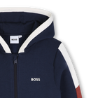 Cardigan con cappuccio BOSS 
                    RAGAZZO