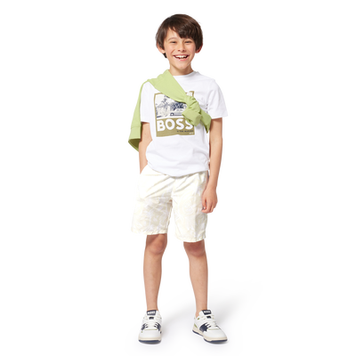 Costume da bagno stampato BOSS RAGAZZO