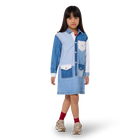 Abito in denim KIDS AROUND 
                    BAMBINA