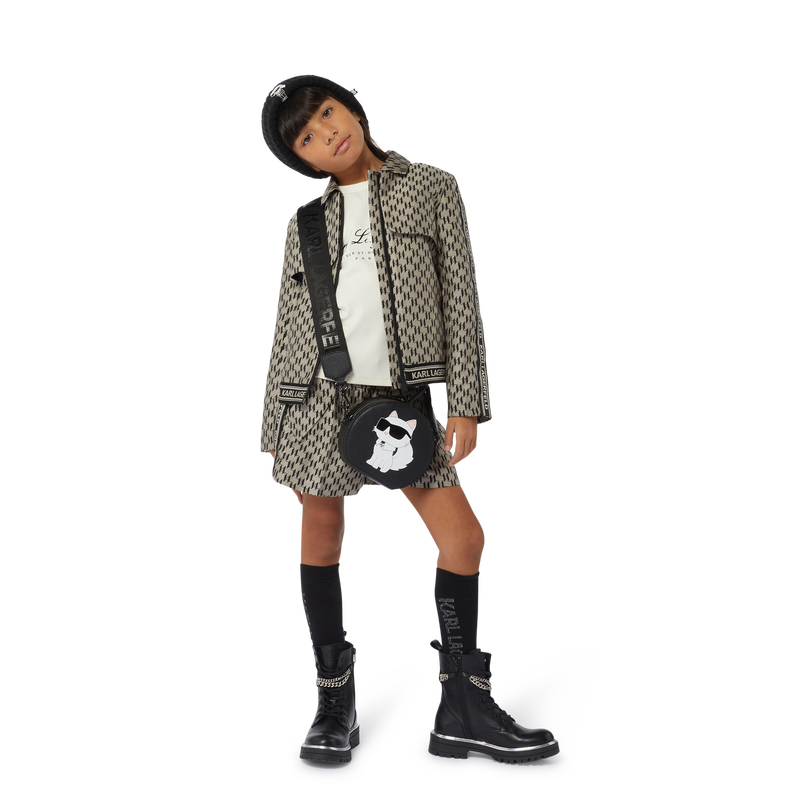Formal Jacquard Jacket KARL LAGERFELD KIDS 
                        BAMBINA