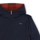 Giubbotto imbottito reversibile BOSS 
                    BAMBINA