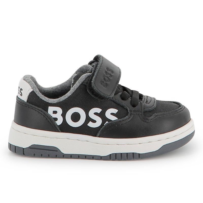 Sneakers con lacci elasticizzati BOSS 
                        RAGAZZO