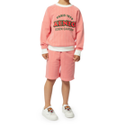 Bermuda in cotone a righe KENZO KIDS 
                    RAGAZZO