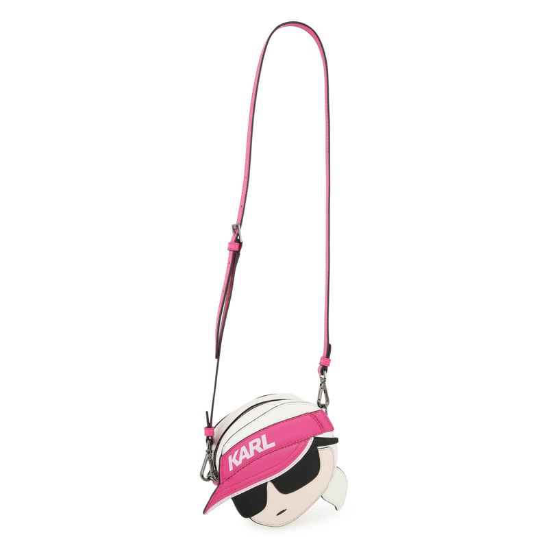 Borsa regolabile con zip KARL LAGERFELD KIDS 
                        BAMBINA
