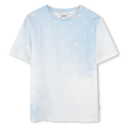 T-shirt di cotone con stampa BOSS 
                    RAGAZZO
