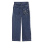Pantaloni fluidi a gamba larga DKNY 
                    BAMBINA