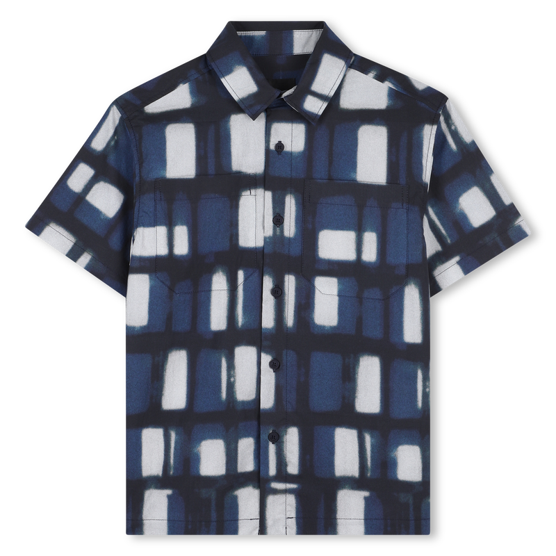 CAMICIA A MANICHE CORTE GIVENCHY 
                        RAGAZZO