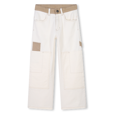 Pantaloni regolabili in twill TIMBERLAND RAGAZZO