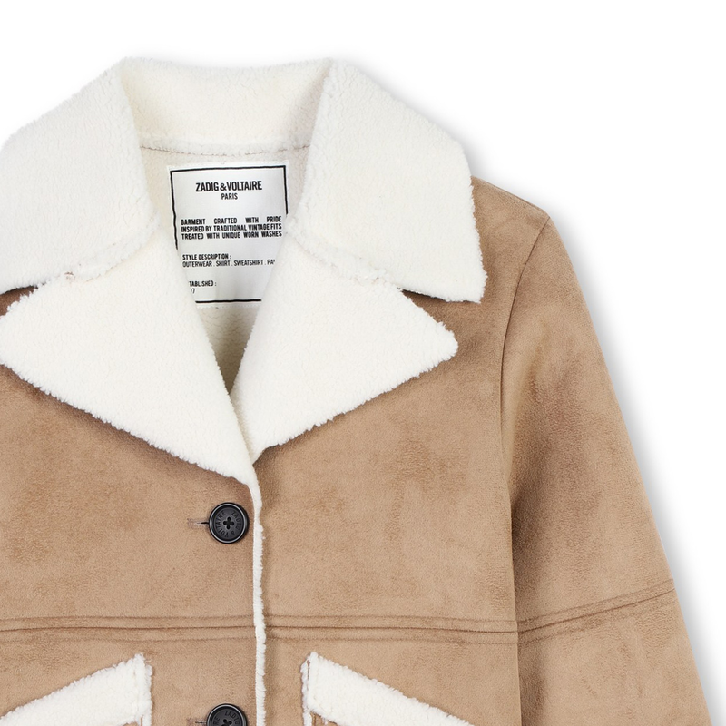 Cappotto con bottoni ZADIG & VOLTAIRE 
                        BAMBINA