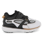 Sneakers con lacci elasticizzati BOSS 
                    RAGAZZO