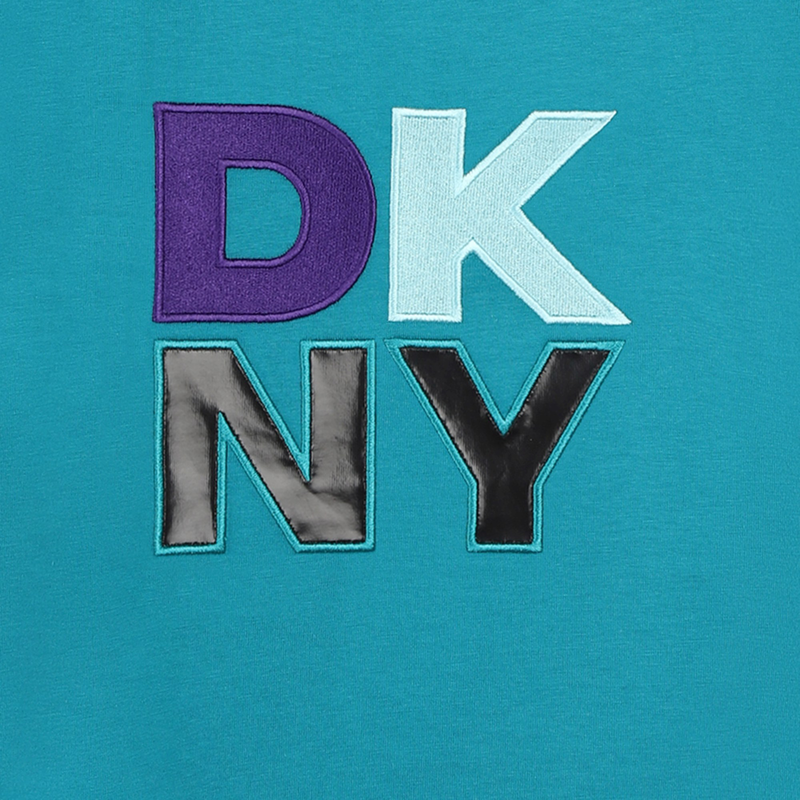 Short-Sleeved Cotton T-Shirt DKNY 
                        RAGAZZO