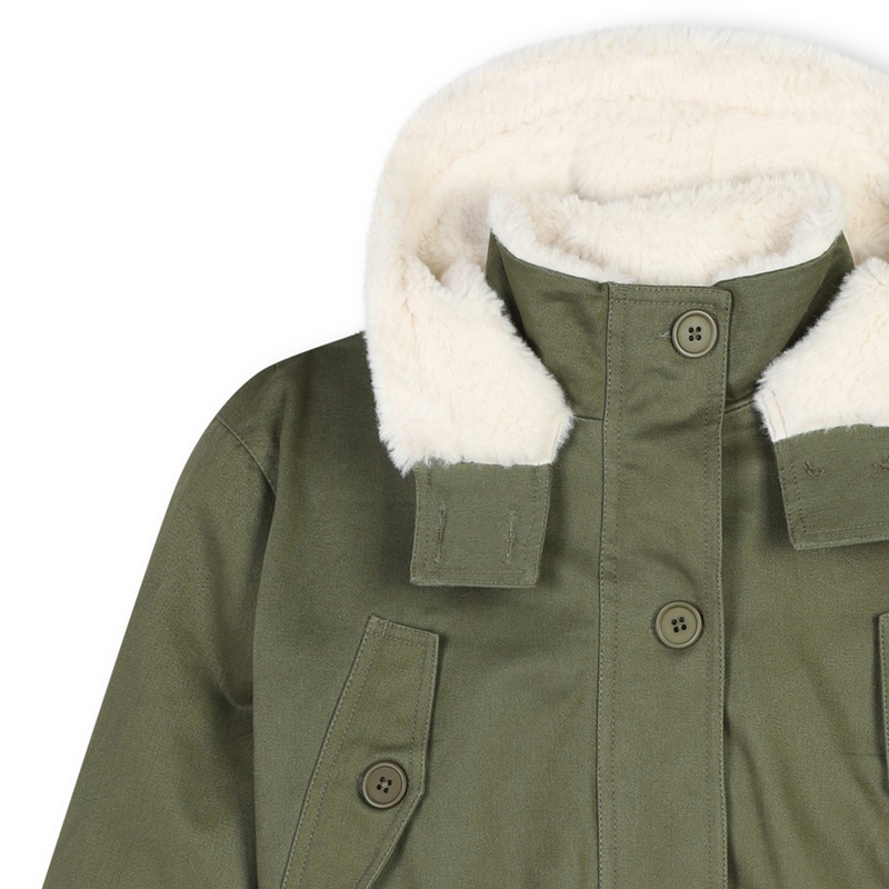 Parka con cappuccio e tasche MARC JACOBS 
                        BAMBINA