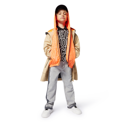 Polo con stampa monogramma MARC JACOBS RAGAZZO