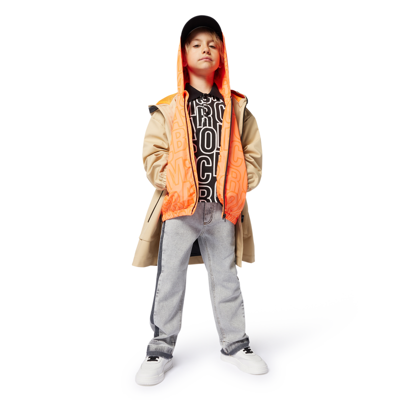 Polo con stampa monogramma MARC JACOBS 
                        RAGAZZO