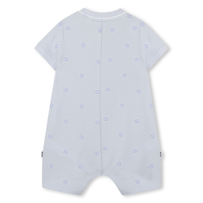 Tutina corta stampata BOSS RAGAZZO