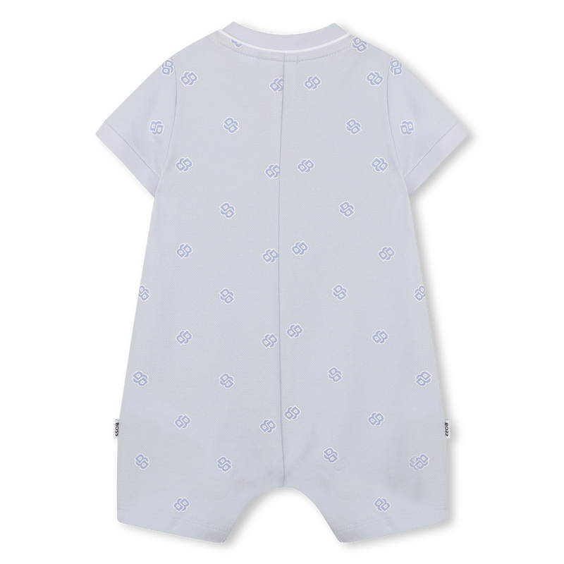 Tutina corta stampata BOSS 
                        RAGAZZO