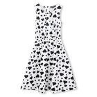 Vestito stampato in cotone DKNY 
                    BAMBINA