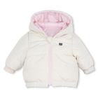Giubbotto imbottito reversibile BOSS 
                    BAMBINA