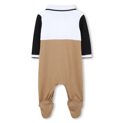 Pigiama tricolore collo polo BOSS RAGAZZO