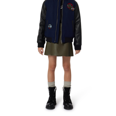 Stivaletti di pelle con lacci ZADIG & VOLTAIRE BAMBINA