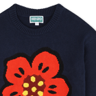 Vestito in maglia jacquard KENZO KIDS 
                    BAMBINA