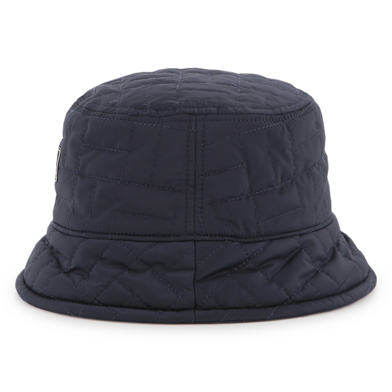 Cappello da pescatore in poliestere con trapuntatu KENZO KIDS 
                        UNISEX