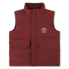 Piumino con zip e loghi TIMBERLAND 
                    RAGAZZO
