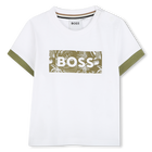 T-shirt a maniche corte BOSS 
                    RAGAZZO
