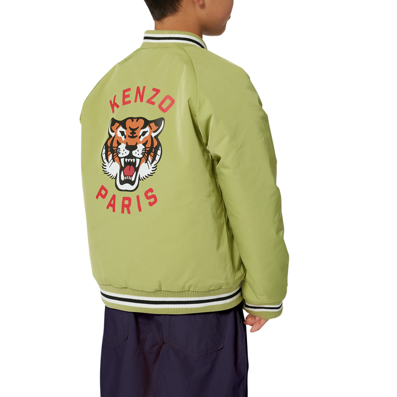 Bermuda tinta unita in cotone KENZO KIDS 
                        RAGAZZO