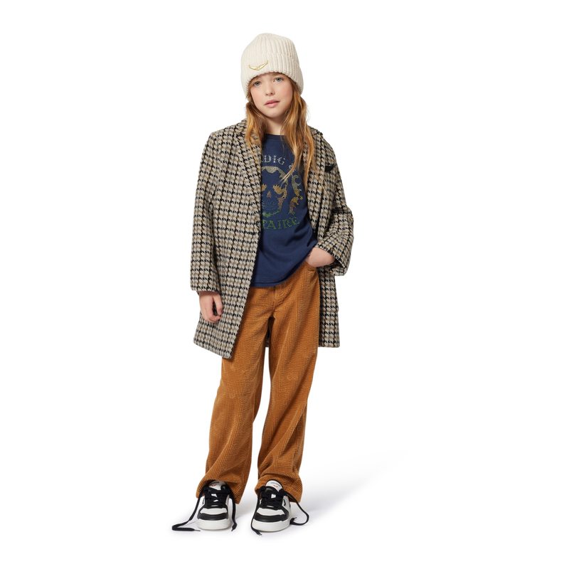 Cappotto scozzese ZADIG & VOLTAIRE 
                        BAMBINA