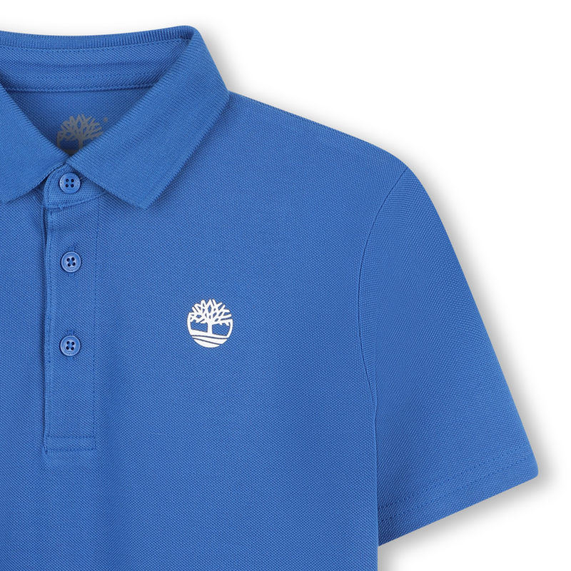 Polo tinta unita logo petto TIMBERLAND 
                        RAGAZZO