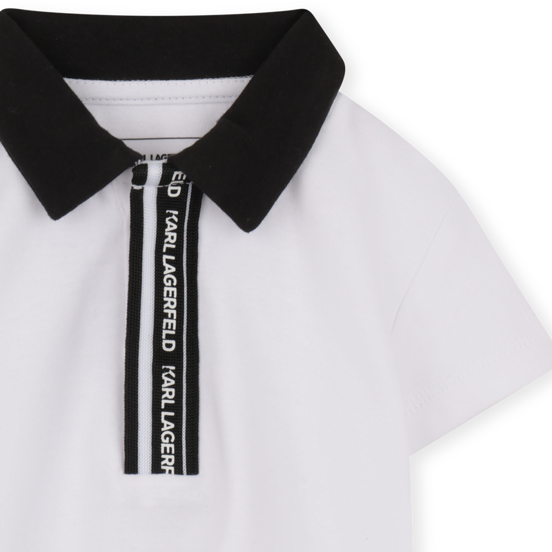 SET T-SHIRT E PANTALONCINI KARL LAGERFELD KIDS 
                        RAGAZZO