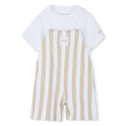 Tuta + set maglietta, BEIGE, hi-res