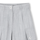Shorts lunghi a righe DKNY 
                    BAMBINA