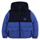 Piumino con maniche e cappucci removibili TIMBERLAND 
                    RAGAZZO