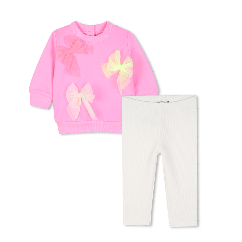 Completo felpa e leggings BILLIEBLUSH 
                        BAMBINA