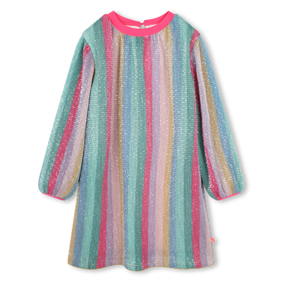 Vestito plissettato paillettes BILLIEBLUSH BAMBINA