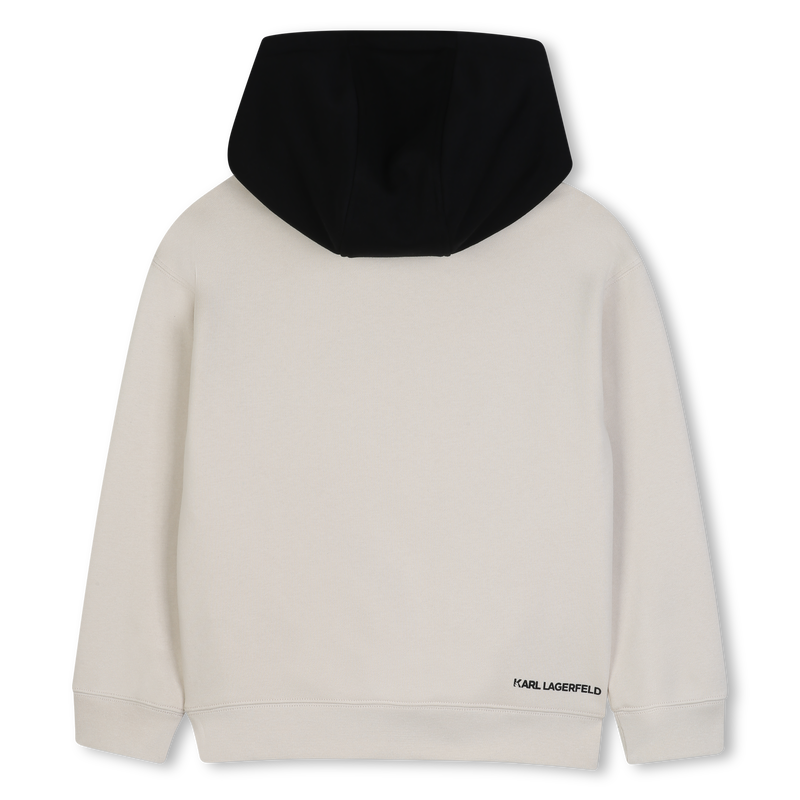 Felpa con cappuccio KARL LAGERFELD KIDS 
                        RAGAZZO